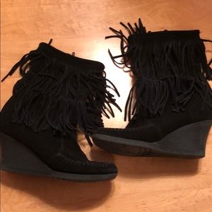 Fun fringe boots!!!